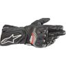 Alpinestars SP-8 V3 De Handschoenen van de motorfiets - Zwart Wit