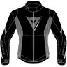 Dainese Veloce D-Dry Dames Motorfiets Textiel Jas - Zwart Grijs Wit