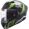 LS2 FF805 Thunder Supra Carbon Helm - Zwart Groen