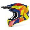 Airoh Twist 2.0 Lift Motorcross helm - Rood Blauw Geel