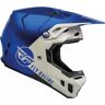 Fly Racing Formula CC Centrum Motorcross helm - Grijs Blauw