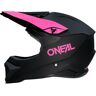 Oneal 1SRS Solid Motorcross helm - Zwart Pink