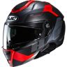 HJC i91 Carst Helm - Zwart Grijs Rood