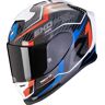 Scorpion EXO-R1 Evo Air Coup Helm - Zwart Rood Blauw