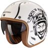 Scorpion Belfast Evo Romeo Jet Helm - Zwart Wit