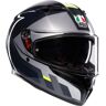 AGV K3 Shade 22.06 Helm - Grijs