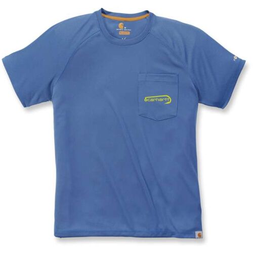 Carhartt Force Hengelsport grafische T-Shirt - Blauw