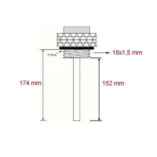 JMT olietemperatuurmeter -