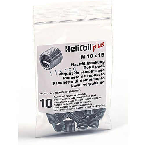 HELICOIL Navulpakket plus draadinserts M 10 -