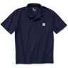 Carhartt Contractors Work Pocket Polo Shirt - Blauw