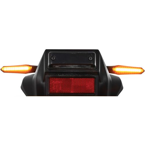 Oxford Nightrider LED Motorfiets indicatoren - Zwart