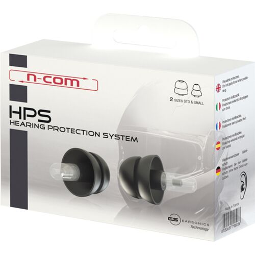 Nolan HPS N-Com Gehoorbescherming - Zwart