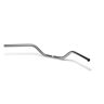 LSL Flat Track Bar L14, 1 inch, 90 mm, verchroomd - Zilver