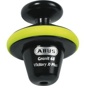 ABUS Granit Victory XPLus 68 Round-Lock Remschijfslot - Zwart Geel