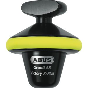 ABUS Granit Victory XPLus 68 Half-Round-Lock Remschijfslot - Zwart Geel