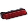 SHIN YO Mini LED achterlicht, rood glas, E-goedgekeurd - Zwart