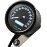 Daytona Velona 60 Snelheidsmeter 260 km/h/mph incl. controlelampjes - Witte LED -