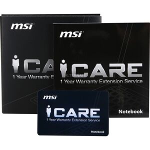 MSI 1 jaar garantieverlenging Notebook