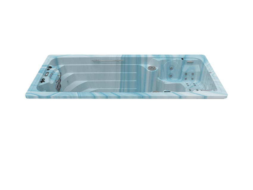 Aquavia Spa Swimspa Amazon Inground-Amazan Inground - Blue Marble