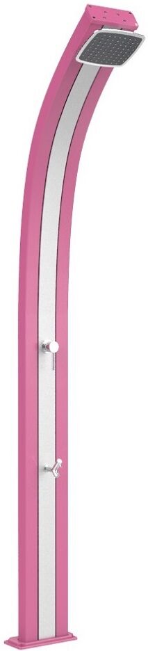 Arkema Design Ducha Spring A125 - Inox-fuxia