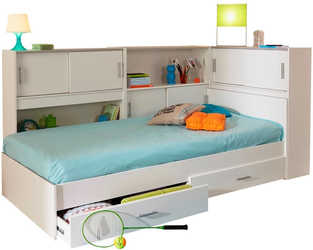 Parisot Kinderbed Snoop met bedmeubels - wit