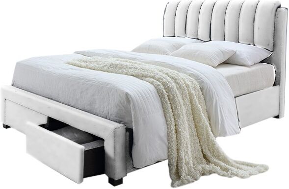 Rousseau Bed Bedoni 160x200 - wit