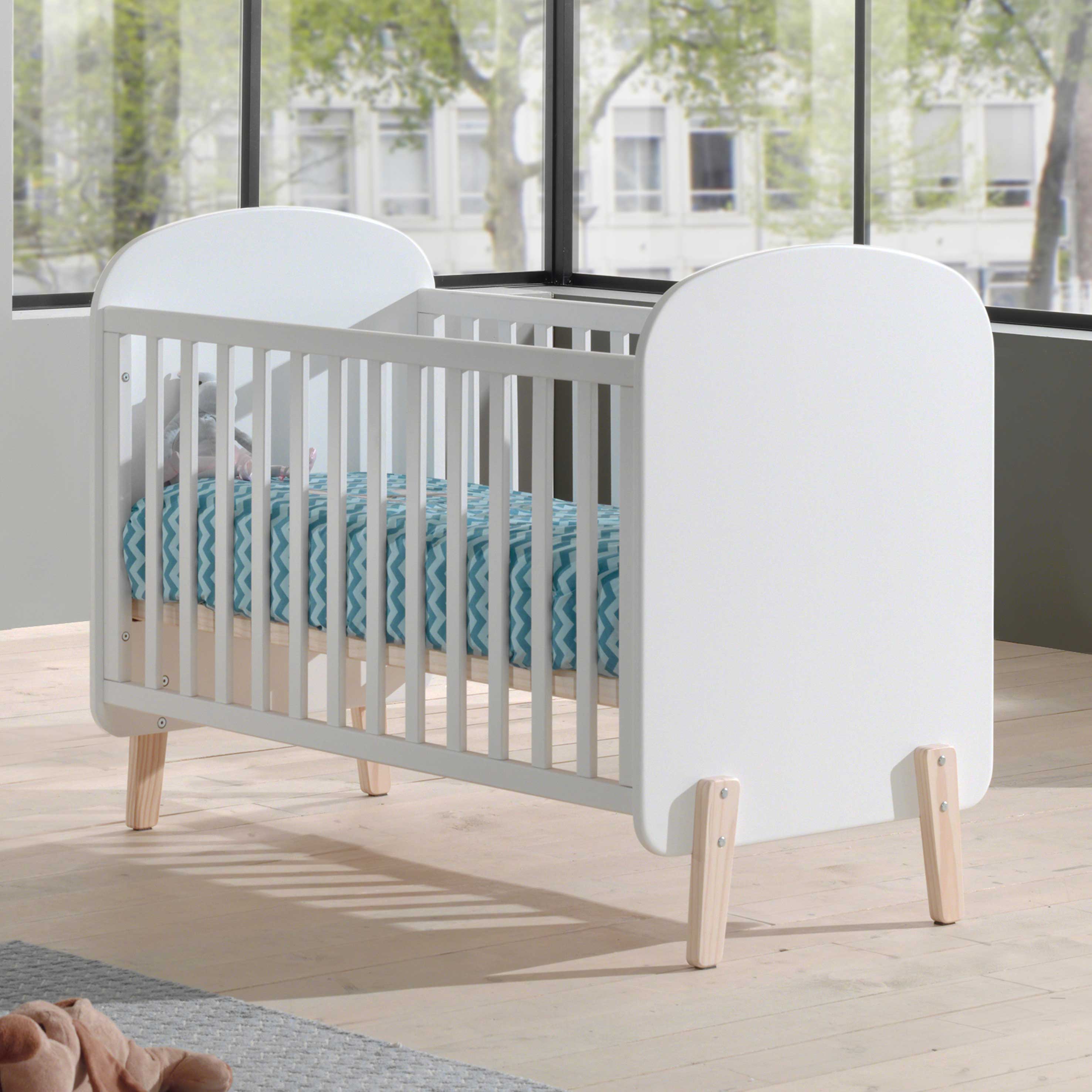 Vipack Babybed Kiddy 60x120 - wit