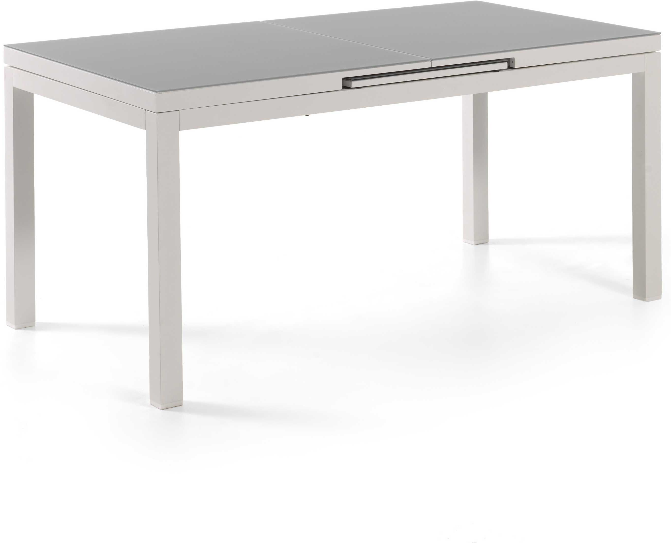 Gescova Verlengbare tuintafel Calvi 160/210 - wit