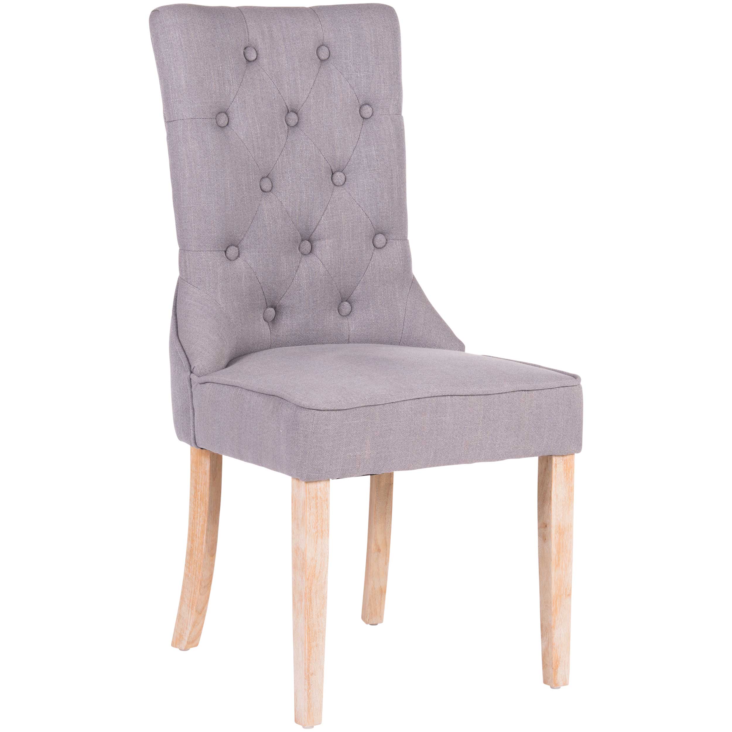 Rousseau Set van 2 stoelen Hilary - grijs