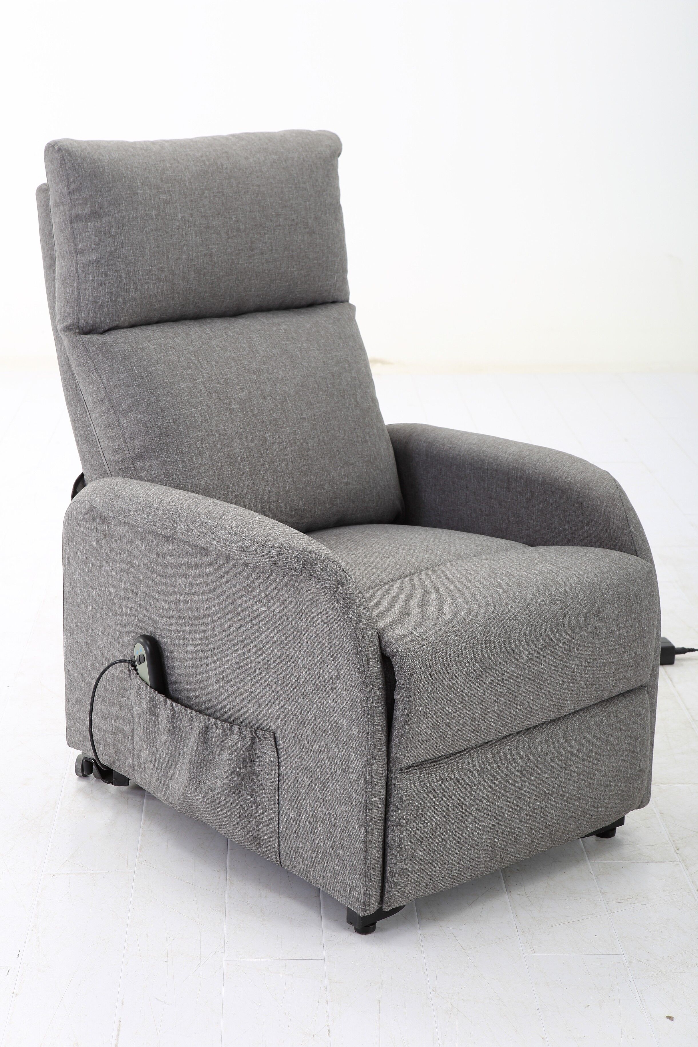 Rousseau Relaxfauteuil Wales - lichtgrijs