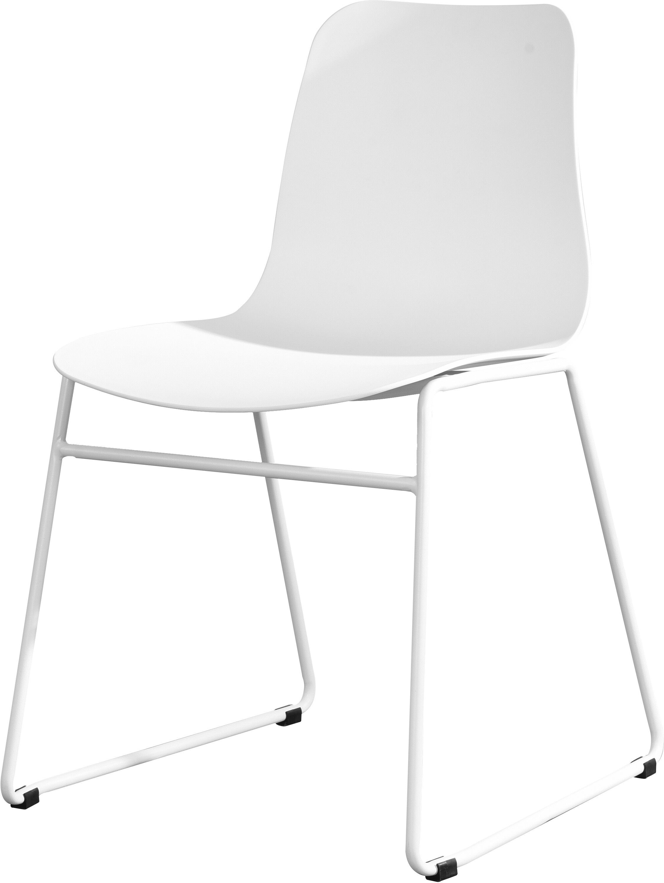 Rousseau Set van 2 stoelen Marie - wit