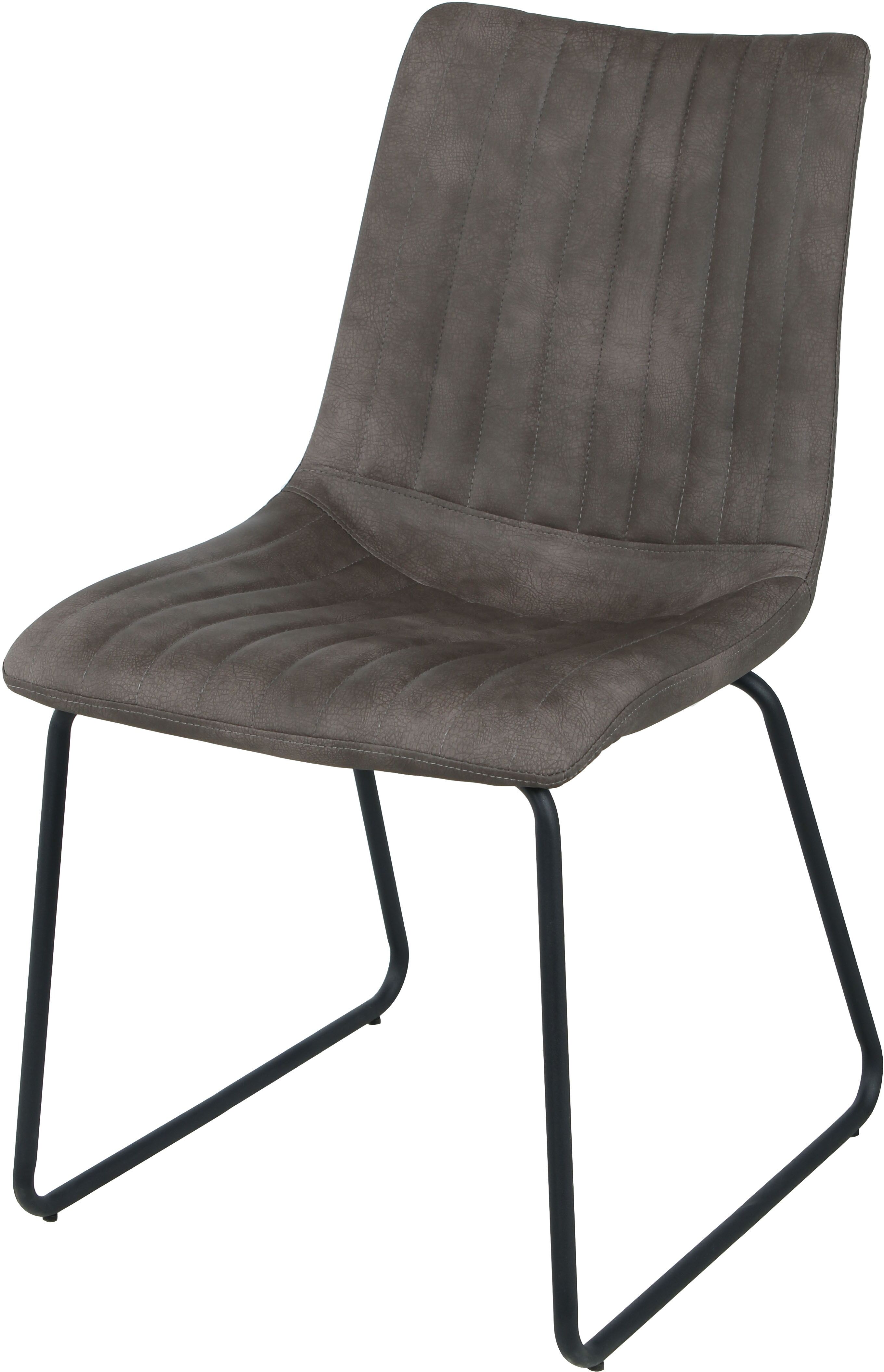 Rousseau Set van 2 stoelen Louis - taupe