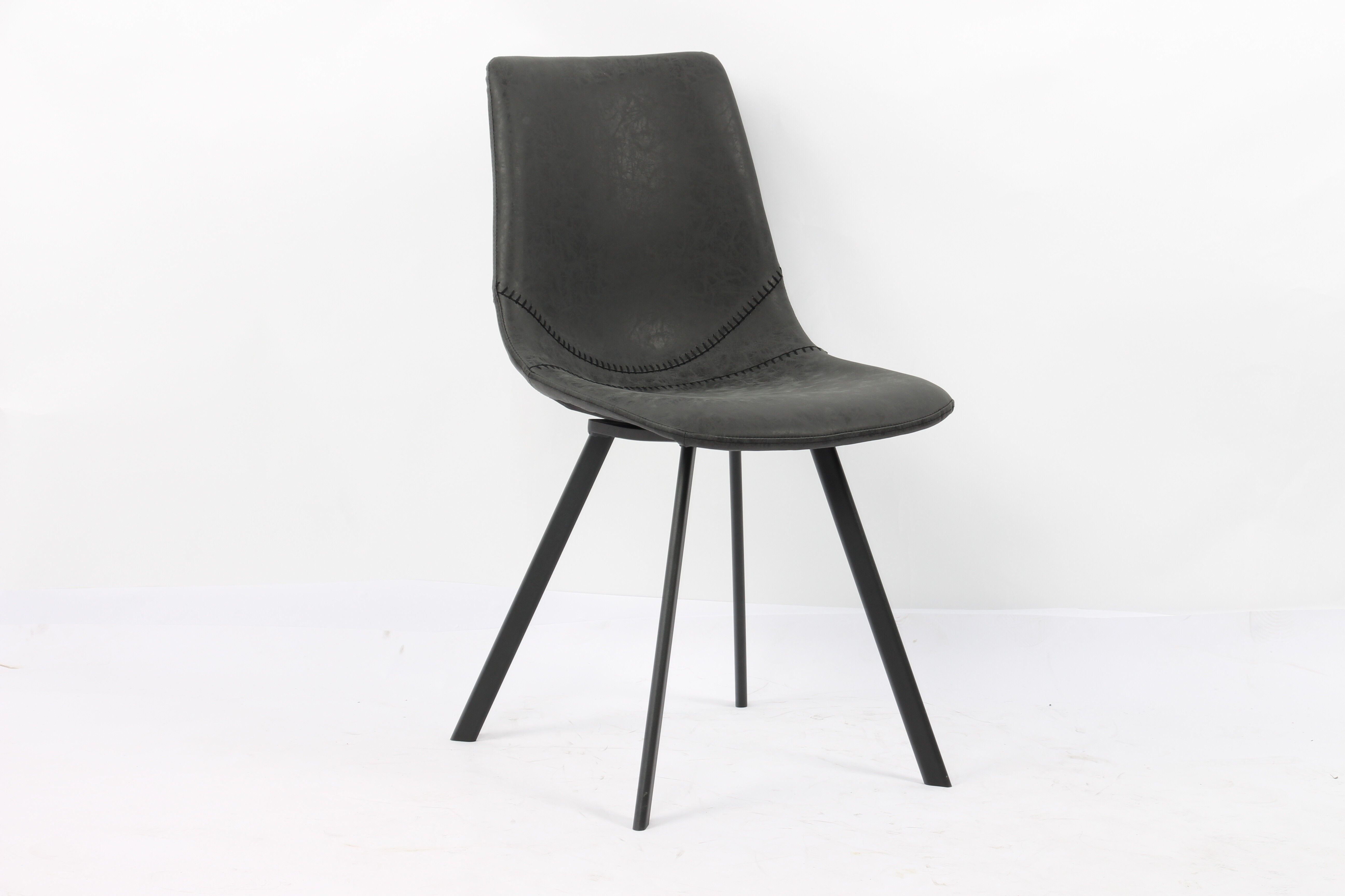 Rousseau Set van 2 stoelen Norway - zwart