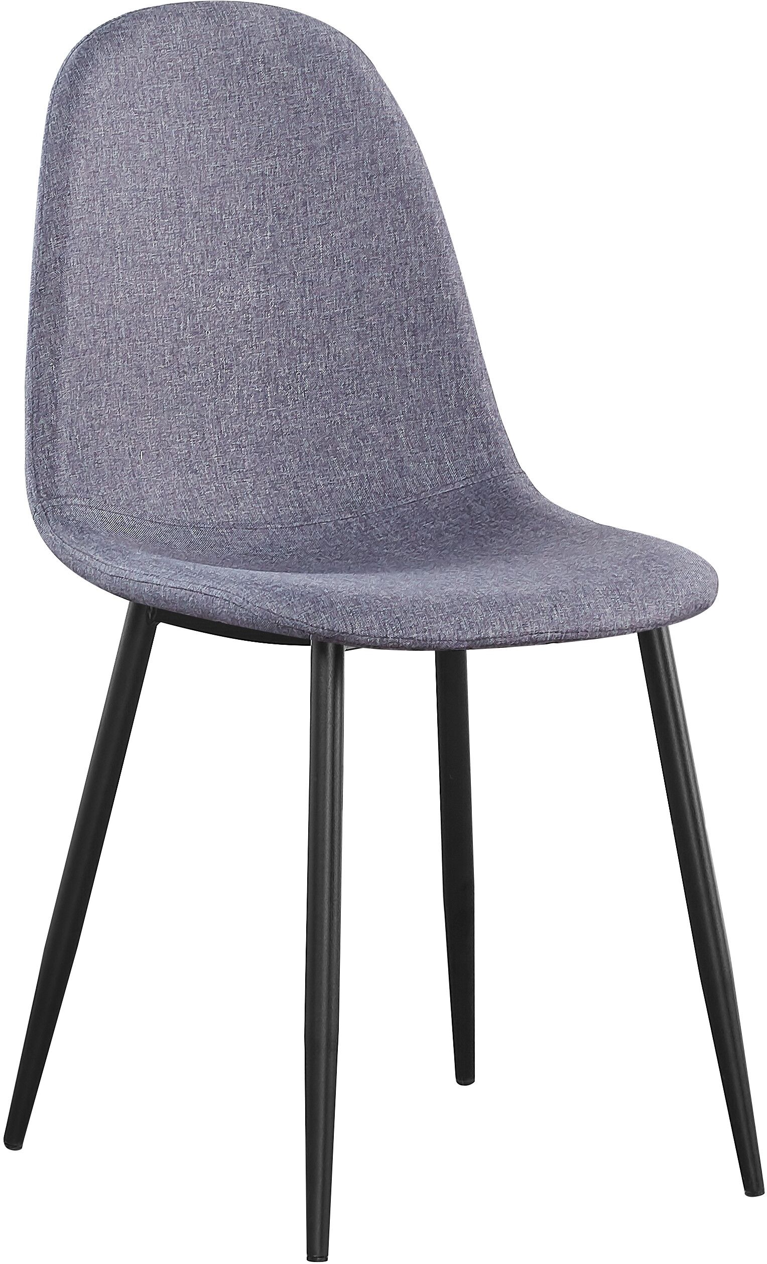 Rousseau Set van 4 stoffen stoelen Valeska