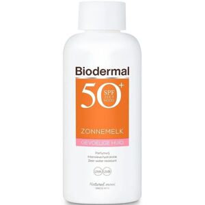 Biodermal Zonnemelk SPF50+ gevoelige huid - 200 ml
