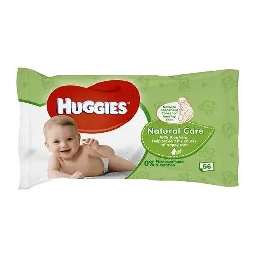 Huggies Babydoekjes - Natural Care 56 stuks
