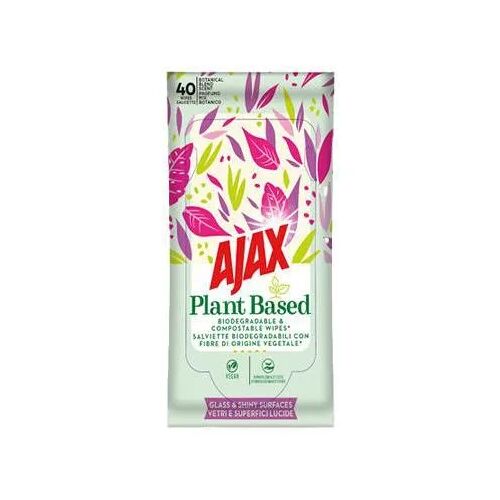 Ajax schoonmaak Ajax Glasdoekjes - 40 stuks