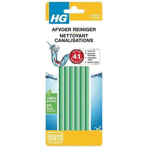 HG Nederland HG Afvoerreiniger Sticks - 6 stuks