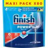 Finish Powerball Vaatwastabletten Power All-in-One Regular - 80 Stuks