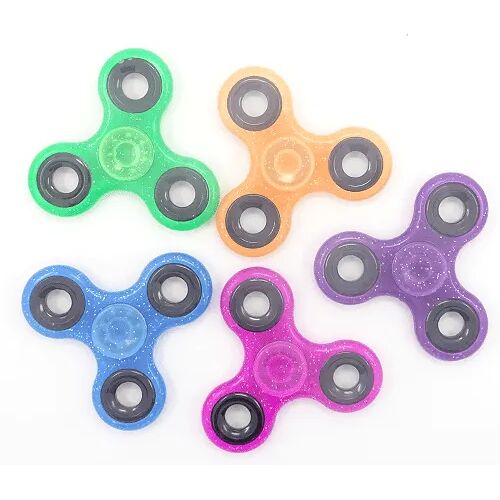 Huismerk Fidget Fast Spinner - Glitter