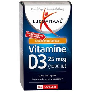 Lucovitaal - Vitamine D 25mcg - 365 Capsules