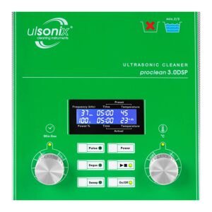 ulsonix Ultrasoon reiniger - 3 liter - ontgassen - vegen - pulse 10050016