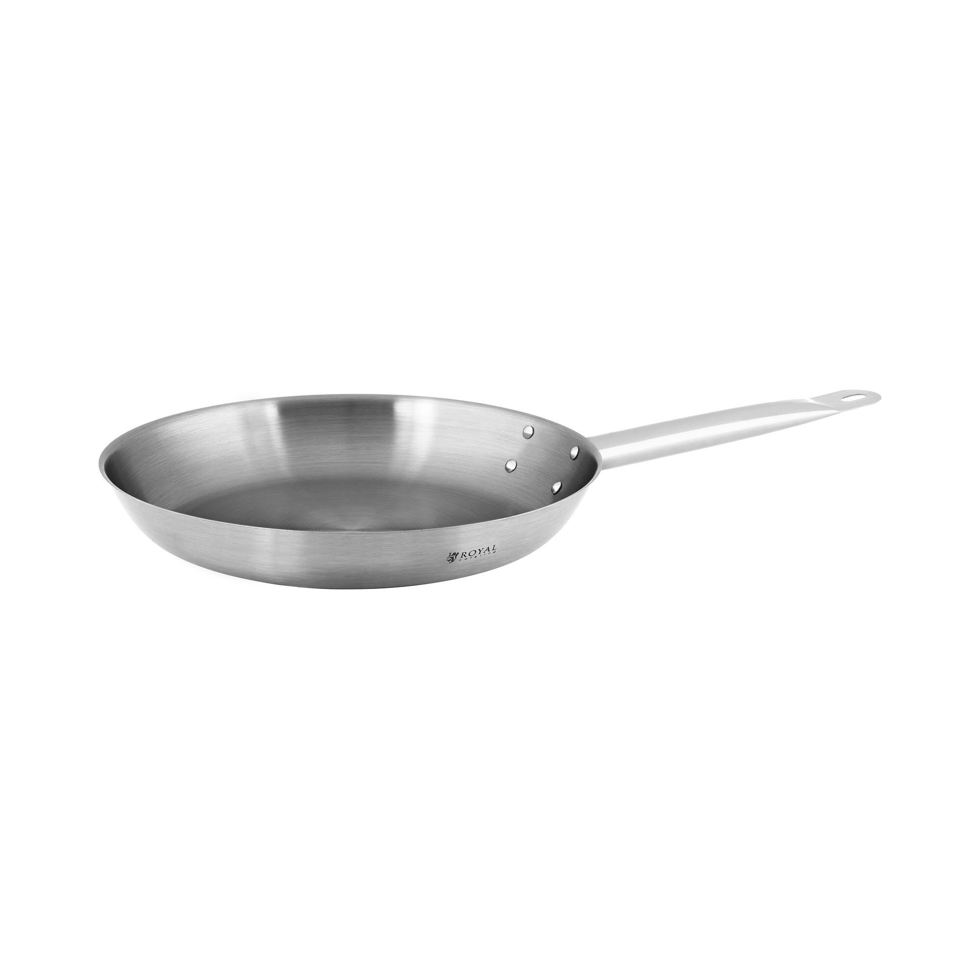 Royal Catering Roestvrijstalen koekenpan - Ø 30 cm 10011207