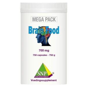 SNP Brainfood 700 mg megapack 750 Overig