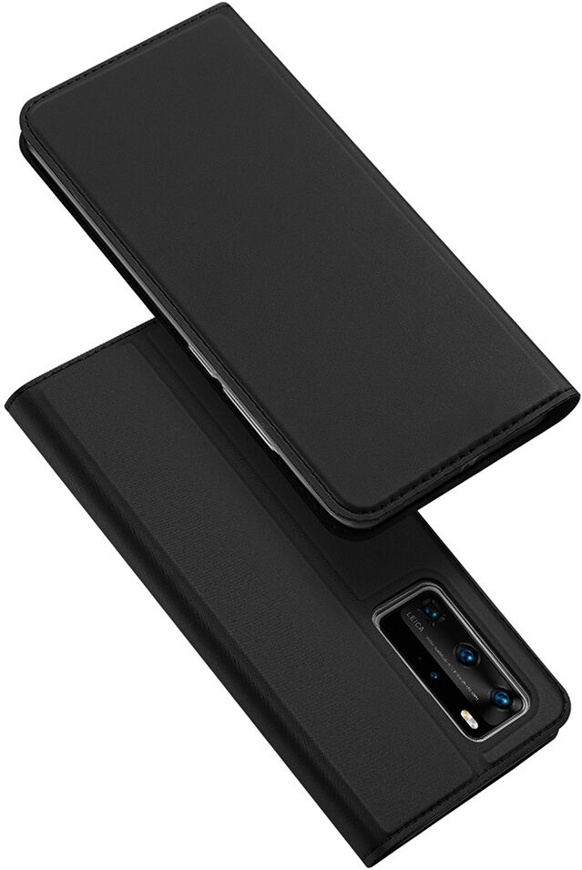 Dux Ducis Pro serie slim wallet Zwart hoes voor de Huawei P40 Pro