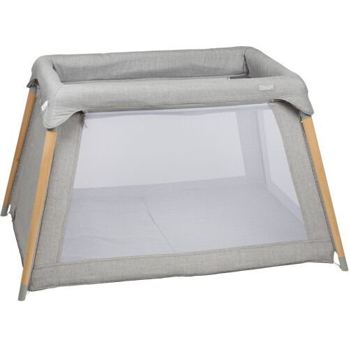 Babygo Groovy Grijs Campingbedje incl. Bodemverhoger 4551