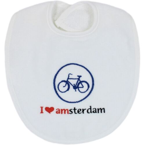 Petit Villain Amsterdam Fiets Wit Slab