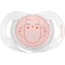 Suavinex Bonhomia Flat Owl Pink 0-6m Silicone Fopspeen SXSBA1079082