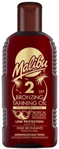 Malibu Bronzing Tanning Oil SPF2 200 ml Bruiningsolie