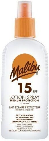 Malibu Sun Lotion Spray SPF15 200 ml Zonnebrandcrème